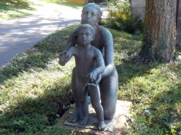 Cedraschi Ettore - Mutter mit Kind 1951
